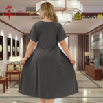 Elegant Lace Satin Nighty – Premium Quality and Comfort Wear - Image 3