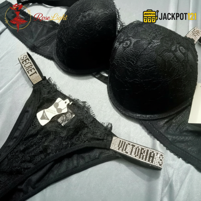 Veloura Net Luxe Double Push-Up Bra Set - Image 5