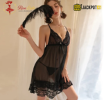 Bridal 2-Piece Hot Nighty – Elegant Lace Design - Image 5