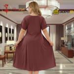 Elegant Lace Satin Nighty – Premium Quality and Comfort Wear - Image 5