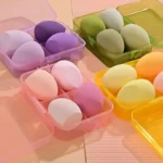 Premium Makeup Sponge Puff Blender with 4 in 1 Storage Box - Image 3
