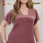 Elegant 2-Piece Nightwear Set – Premium Soft Lounge Wear (Mauve Pink) - Image 8