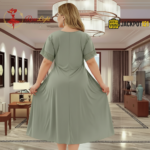 Elegant Lace Satin Nighty – Premium Quality and Comfort Wear - Image 7