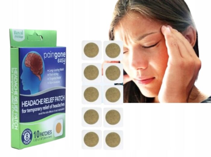 Herbal Cooling Head Comfort Patch – 10 Refreshing Menthol & Eucalyptus Patches - Image 5