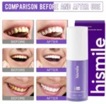 Hismile V34 Purple Teeth Colour Corrector Serum – Advanced Brightening Formula (30ml) - Image 11