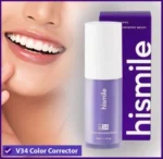 Hismile V34 Purple Teeth Colour Corrector Serum – Advanced Brightening Formula (30ml) - Image 9