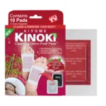 Kinoki Wolfberry Herbal Foot Pads – Goji Berry Scent Overnight Foot Care Patches (10 Pcs)