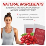 Kinoki Wolfberry Herbal Foot Pads – Goji Berry Scent Overnight Foot Care Patches (10 Pcs) - Image 3