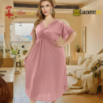 Elegant Lace Detail Soft Satin Nighty – Everyday Luxury Comfort - Image 8