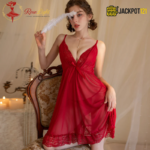 Bridal 2-Piece Hot Nighty – Elegant Lace Design - Image 7