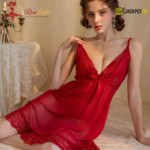 Bridal 2-Piece Hot Nighty – Elegant Lace Design - Image 8