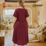 Elegant Lace Detail Soft Satin Nighty – Everyday Luxury Comfort - Image 11