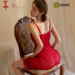 Bridal 2-Piece Hot Nighty – Elegant Lace Design - Image 9