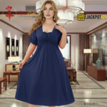 Elegant Lace Satin Nighty – Premium Quality and Comfort Wear - Image 12