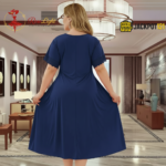 Elegant Lace Satin Nighty – Premium Quality and Comfort Wear - Image 13