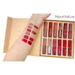 12 Pcs Mocallure Transparent Clear Lip Gloss MATTE LIQUID LIPSTICK SET This 12 colors - Image 3