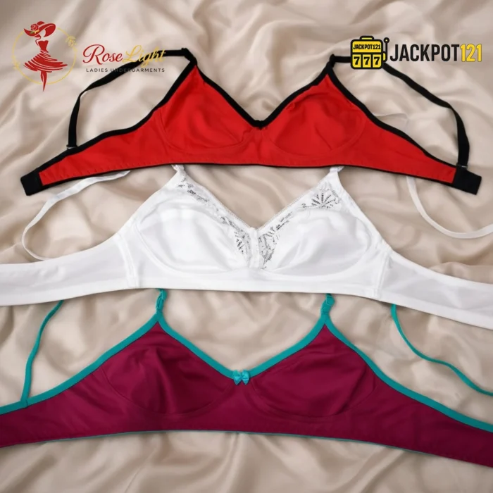 Pack of 3 Soft Dailywear Bras - Image 2