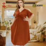 Elegant Lace Detail Soft Satin Nighty – Everyday Luxury Comfort - Image 14