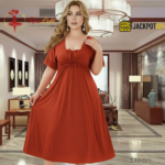 Elegant Lace Satin Nighty – Premium Quality and Comfort Wear - Image 14