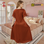 Elegant Lace Satin Nighty – Excellent Comfort Wear - Image 15