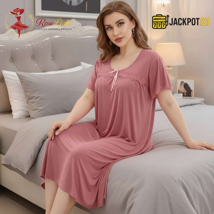 Soft Comfort Nighty – Elegant Everyday Sleepwear - Image 40