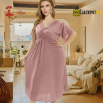 Elegant Lace Detail Soft Satin Nighty – Everyday Luxury Comfort - Image 16