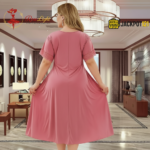 Elegant Lace Satin Nighty – Premium Quality and Comfort Wear - Image 17