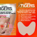 Pomada Tigers Capsaicin Knee & Joint Pain Relief Patch - Image 3