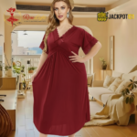 Elegant Lace Detail Soft Satin Nighty – Everyday Luxury Comfort - Image 18