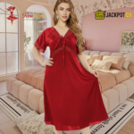 Elegant Lace Satin Nighty – Excellent Comfort Wear - Image 18