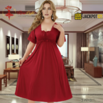 Elegant Lace Satin Nighty – Premium Quality and Comfort Wear - Image 18