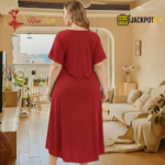 Elegant Lace Detail Soft Satin Nighty – Everyday Luxury Comfort - Image 19