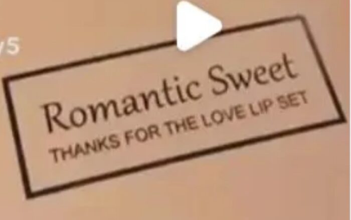 Romantic Sweet Thanks For The Love Lip Set – 6 Mini Lipsticks (2.5ml Each) | Long Lasting Matte & Glossy Lip Colors | Gift Box Collection - Image 2