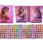 Huda Romance Kiss Fashion Queen Moon Princess 4 Fold 140 Color Eyeshadow Palette