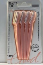 Beauty Tool Pink Eyebrow Razors | Facial Hair Remover