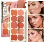 Miss Rose 10-Colors Clover Blusher Palette