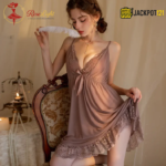 Bridal 2-Piece Hot Nighty – Elegant Lace Design - Image 10