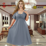 Elegant Lace Satin Nighty – Premium Quality and Comfort Wear - Image 20