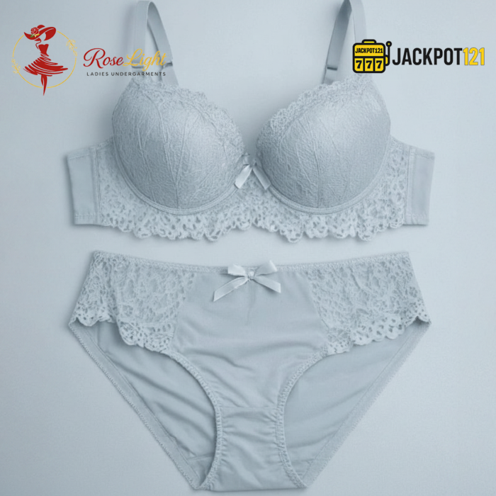 Basic Padded Push-Up Bra Set - Image 10