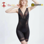 Trim Lace Seamless Full Body Shapewear - Image 4