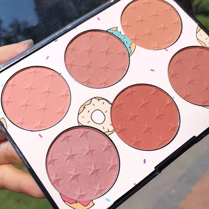 Miss Rose 6 Color Makeup Blush Glow Kit - Image 6