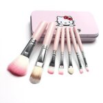 7pcs Makeup Brush Set with Box & Beauty Blender - Image 2