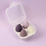 Makeup Sponge Puff Blender Set – 4-in-1 Storage Box - Image 3