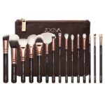 Professional Makeup Brushes Eye shadow Blending Set Toiletry Kit | Pro Makeup Brushes 15-Piece Makeup Brush Set with Pouch – Pro Cosmetic Tools - Image 3