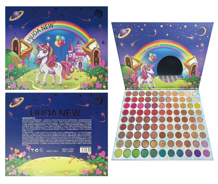 Matte, Glittery & Shimmer Colorful Eyeshadow Palette - Image 2