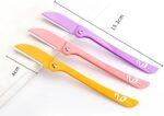 3-Pcs Face Razor & Eyebrow Dermaplaning Set - Image 3