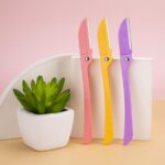 3-Pcs Face Razor & Eyebrow Dermaplaning Set