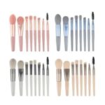 8 Pcs High Quality Mini Makeup Brush Set - Image 3