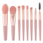 8 Pcs High Quality Mini Makeup Brush Set - Image 5