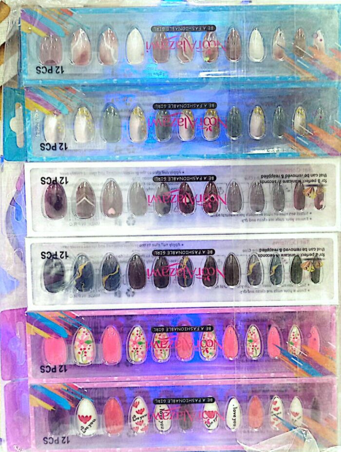 Nails Noor Alazawi – BE A FASHIONABLE GIRL (12PCS) - 1 Pack - Image 3